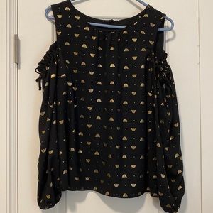 COPY - Lauren Conrad cold shoulder top, size L, worn once
